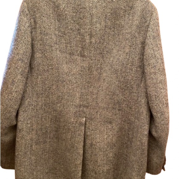 Vintage large Harris Tweed jacket Scotland Outer Hebrides wool - Picture 7 of 16